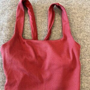Alo bra, dark red, XS, excellent condition!